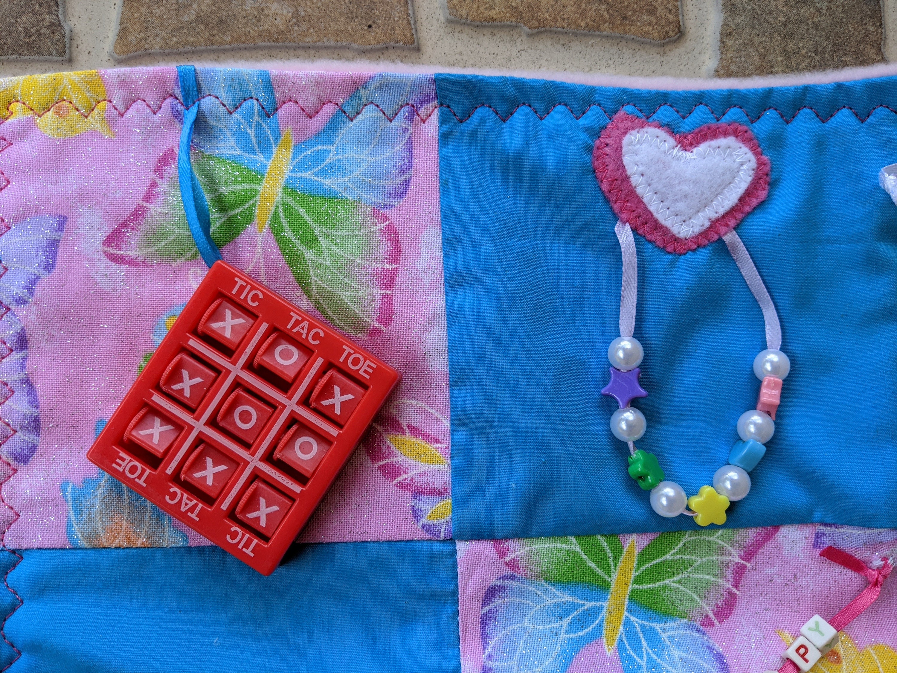 Activity Blanket Fidget Quilt Sensory Blanket Dementia Etsy