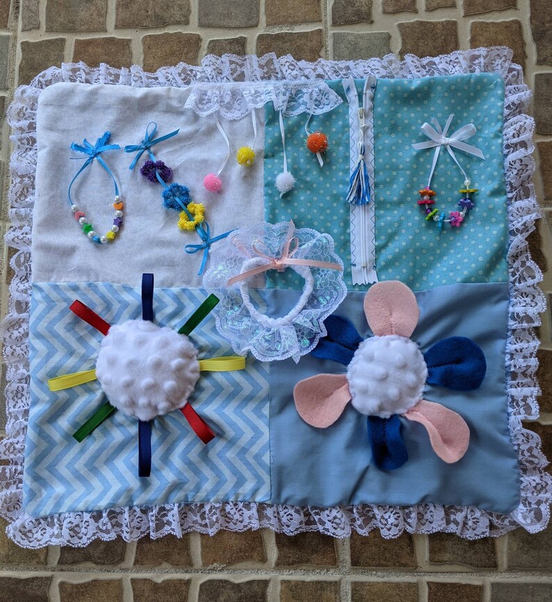 Fidget Mat, Alzheimers, Dementia, Autism, Brain Trauma, Restless Hands, Busy Hands, ADHD, ADD