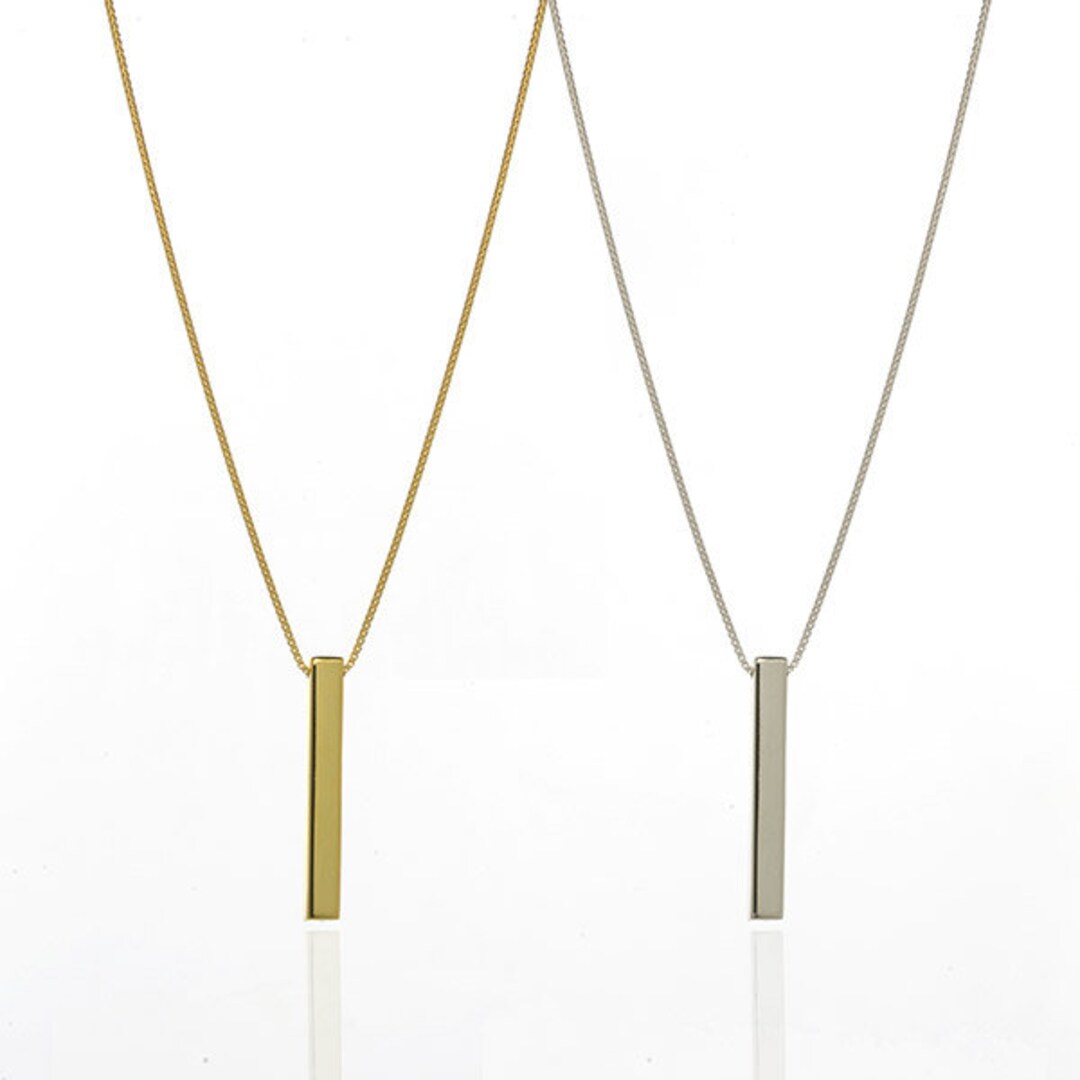 Whistle Necklace // Bar Pendant Necklace // Solid Necklace Etsy UK