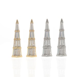 Cone Climbers // Ear Climber Earrings // Ear Crawlers // Minimalist // Modern Jewelry // Ear Sweeps // Unique Earrings