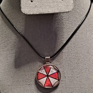Resident Evil Umbrella Corporation Logo Necklace