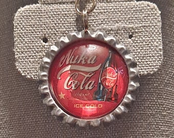 Nuka Cola Bottlecap Keychain