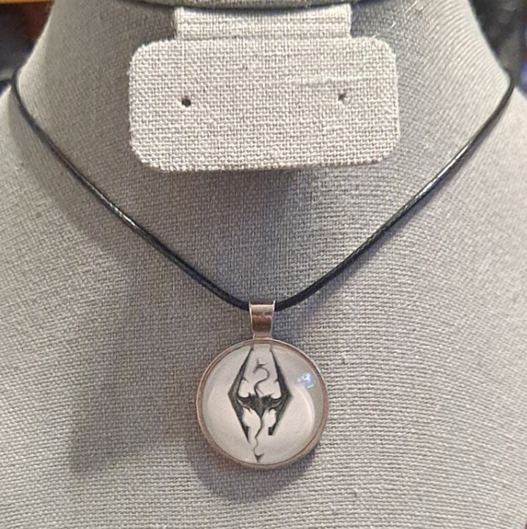 The Elder Scrolls Imperial Sigil Necklace Etsy