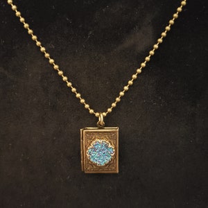 Spell Book Necklace