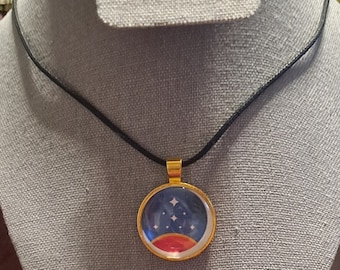 Starfield Constellation Logo Necklace