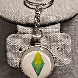 The Sims Plumbob Keychain