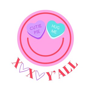 xoxo y’all- valentine png