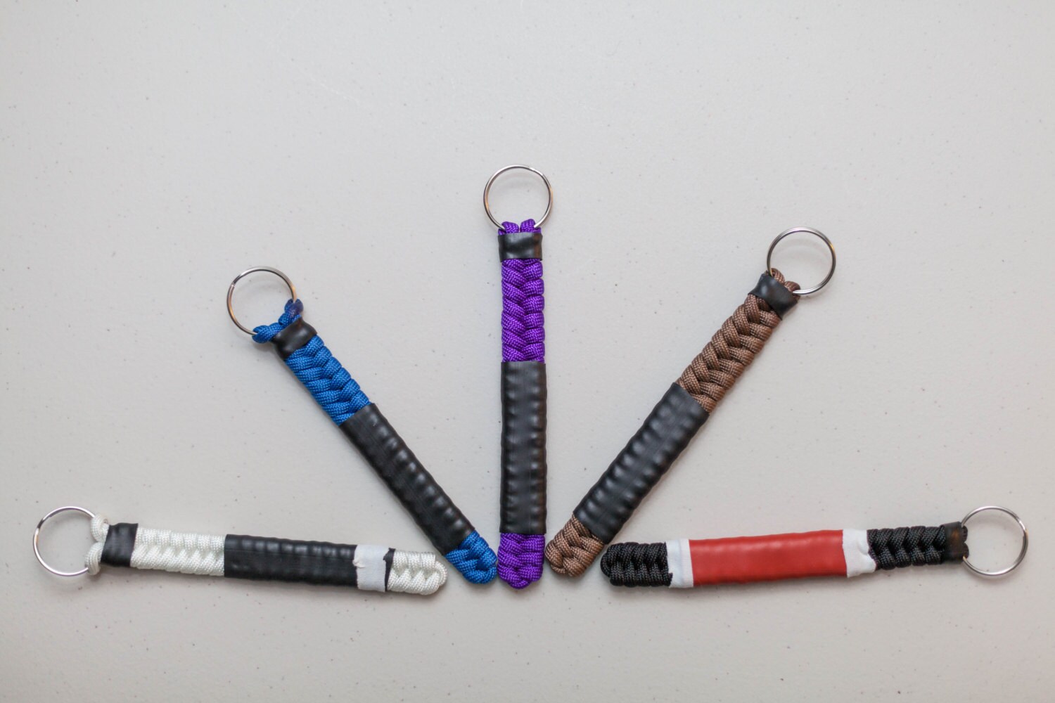 FREE SHIPPING Jiu Jitsu Belt Keychain. Perfect Gift to