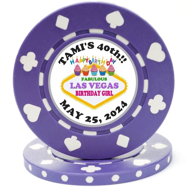 Custom Poker Chips Etsy