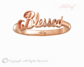 Blessed Ring, Unique Design From AliSey &quot;Blessed&quot; Collection. Style # ASR012RG