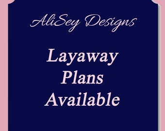 Layaway Plan - Payment plan Option