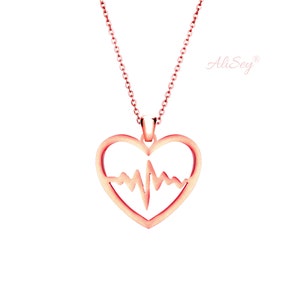 Heartbeat in Heart Pendant by AliSey, Style # ASP04RGP