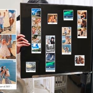 Magneti da frigorifero con foto ritagliate personalizzate: ritratti di famiglia personalizzati per idee regalo uniche