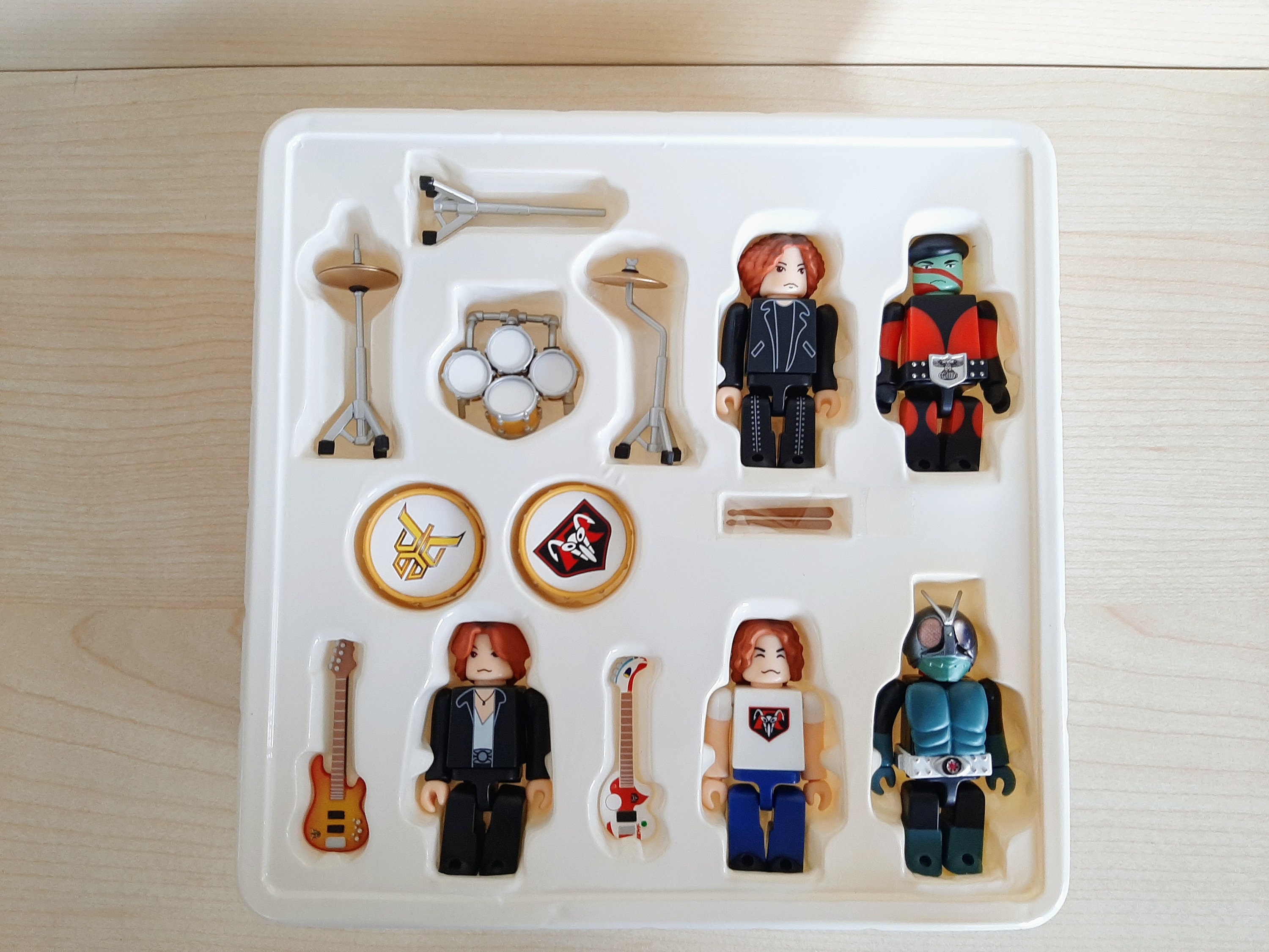 RIDER CHIPS Medicom Toy Kubrick Box Set Figures Japan - Etsy