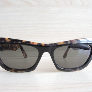 Vintage sunglasses VERSACE S18 medusa original Italy NOS