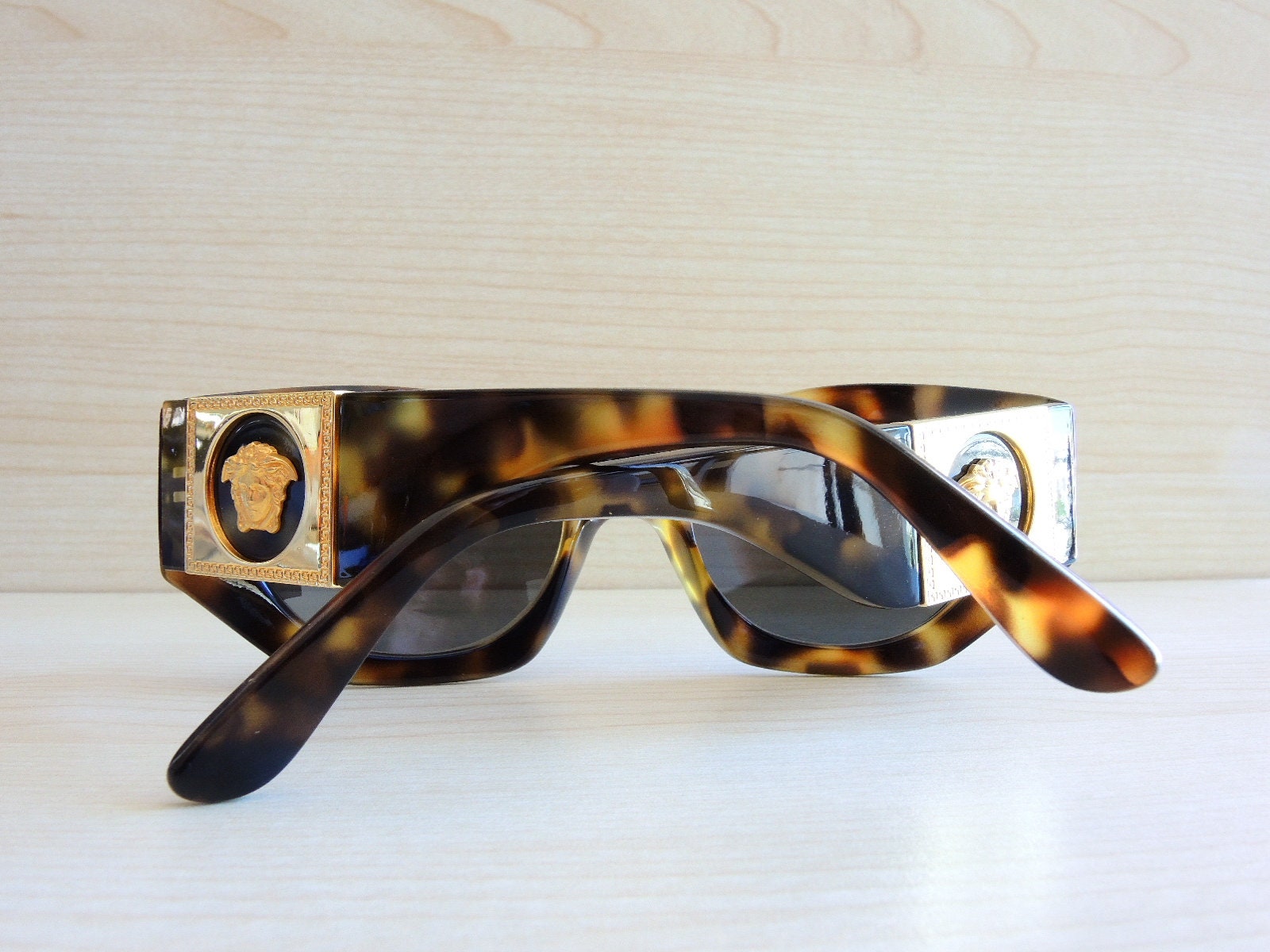 VERSACE 420/C Col 279 Sunglasses Vintage Medusa Tortoise - Etsy Canada