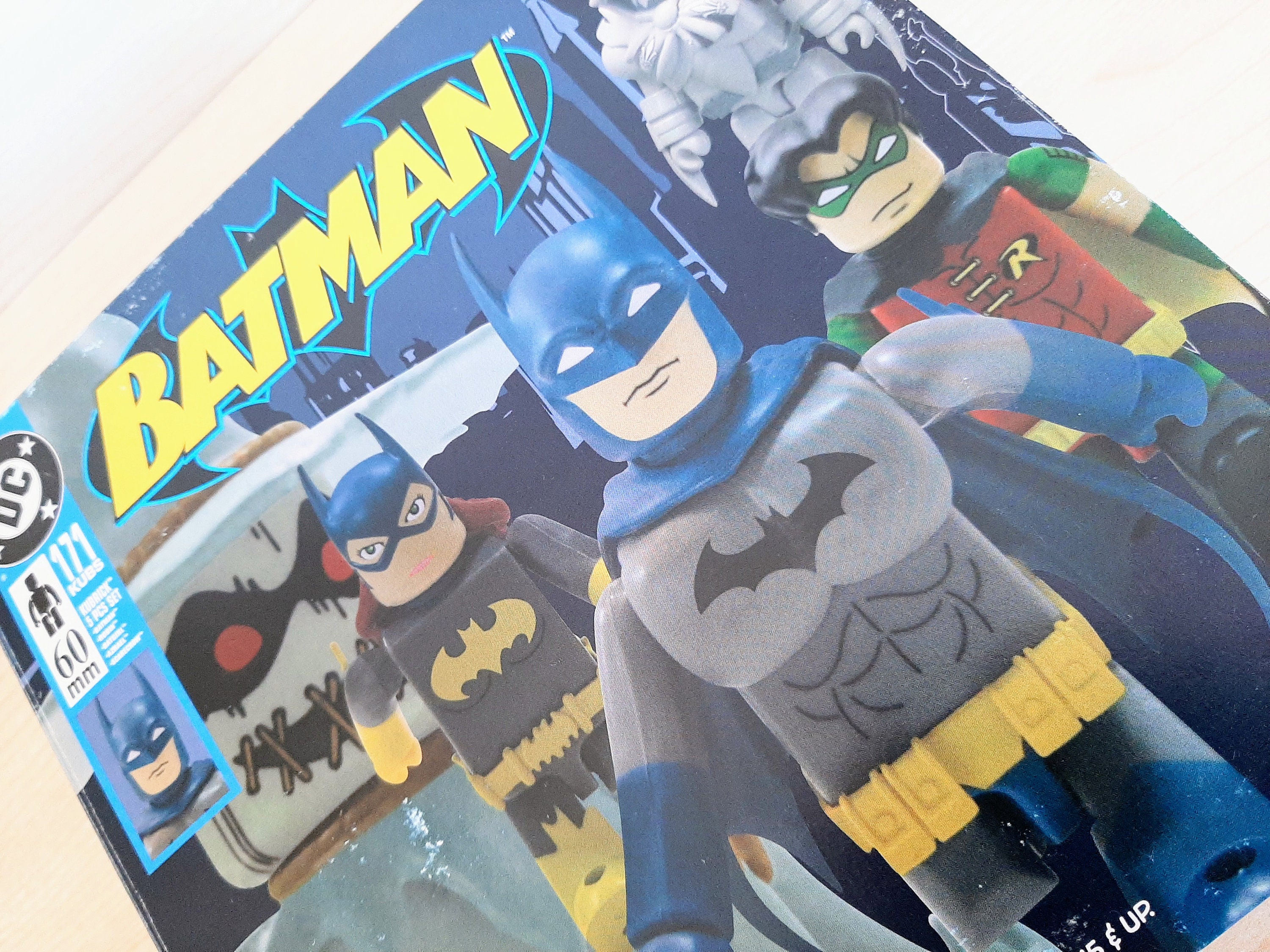 BATMAN DC UNIVERSE Medicom Toy Kubrick Box Set Figures Japan