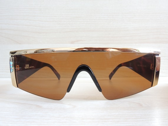 VERSACE S98 vintage sunglasses rare made in Italy - image 1