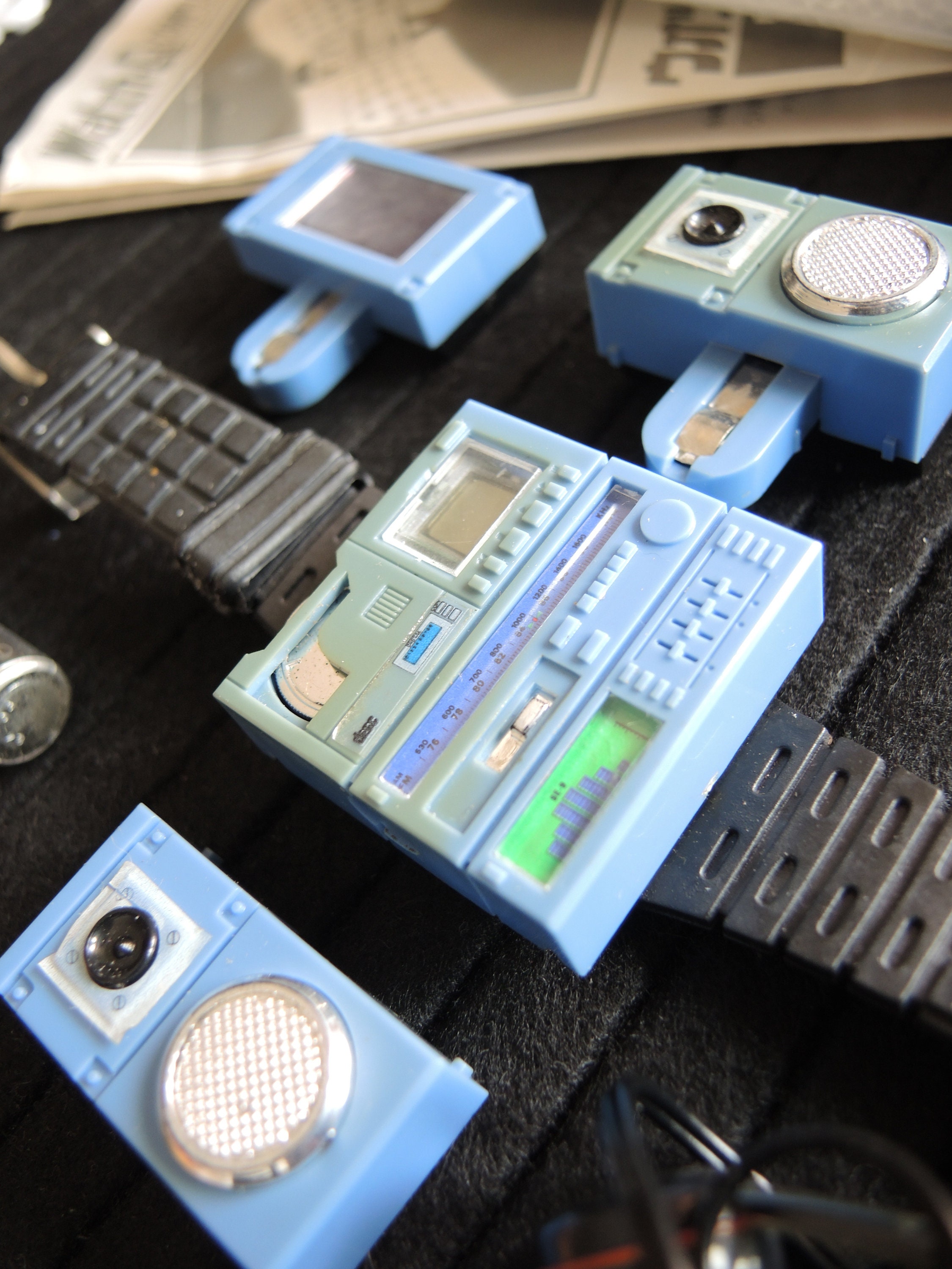 Vintage Takara Watch-q Compo Boombox Quartz Watch Kronoform
