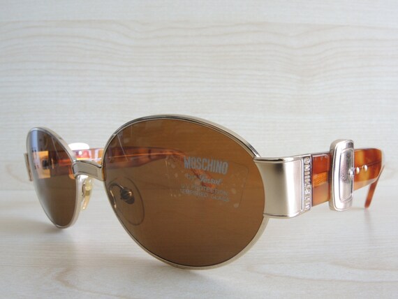 MOSCHINO by PERSOL MM3002/S vintage sunglasses ma… - image 5