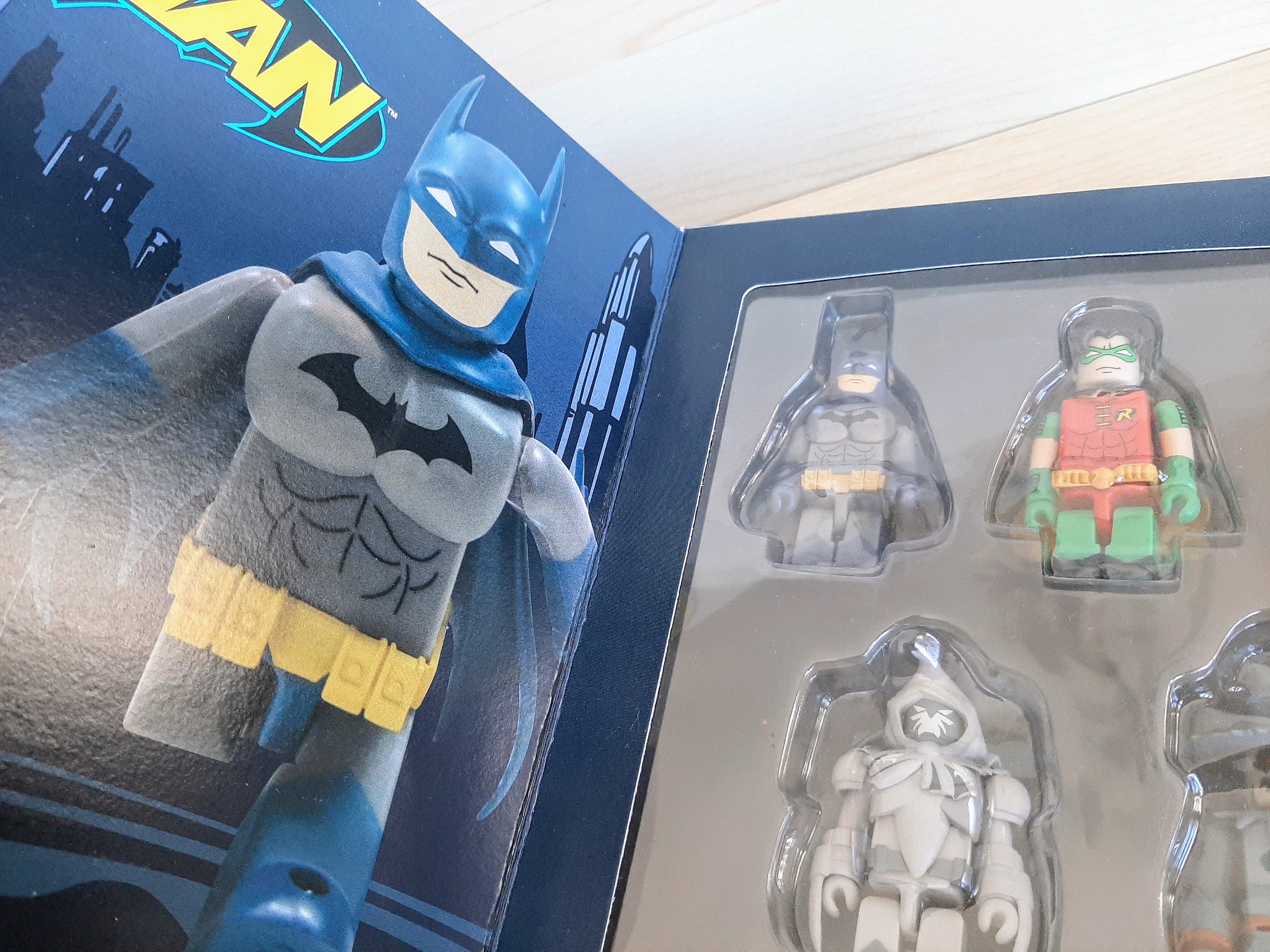 BATMAN DC UNIVERSE Medicom Toy Kubrick Box Set Figures Japan