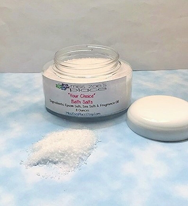 Cucumber Mint Bath Salts Bath Soak Epsom Bath Salt Fragrant Etsy