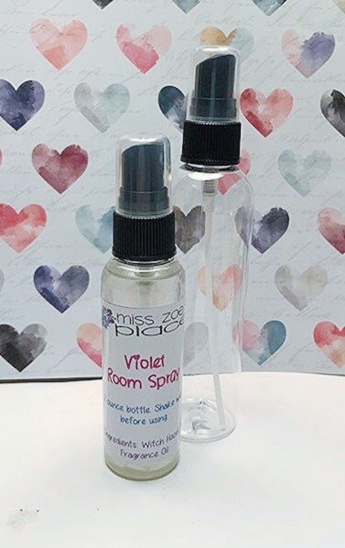 Violet Home Fragrance Room Spray Homemade Room Spray Etsy