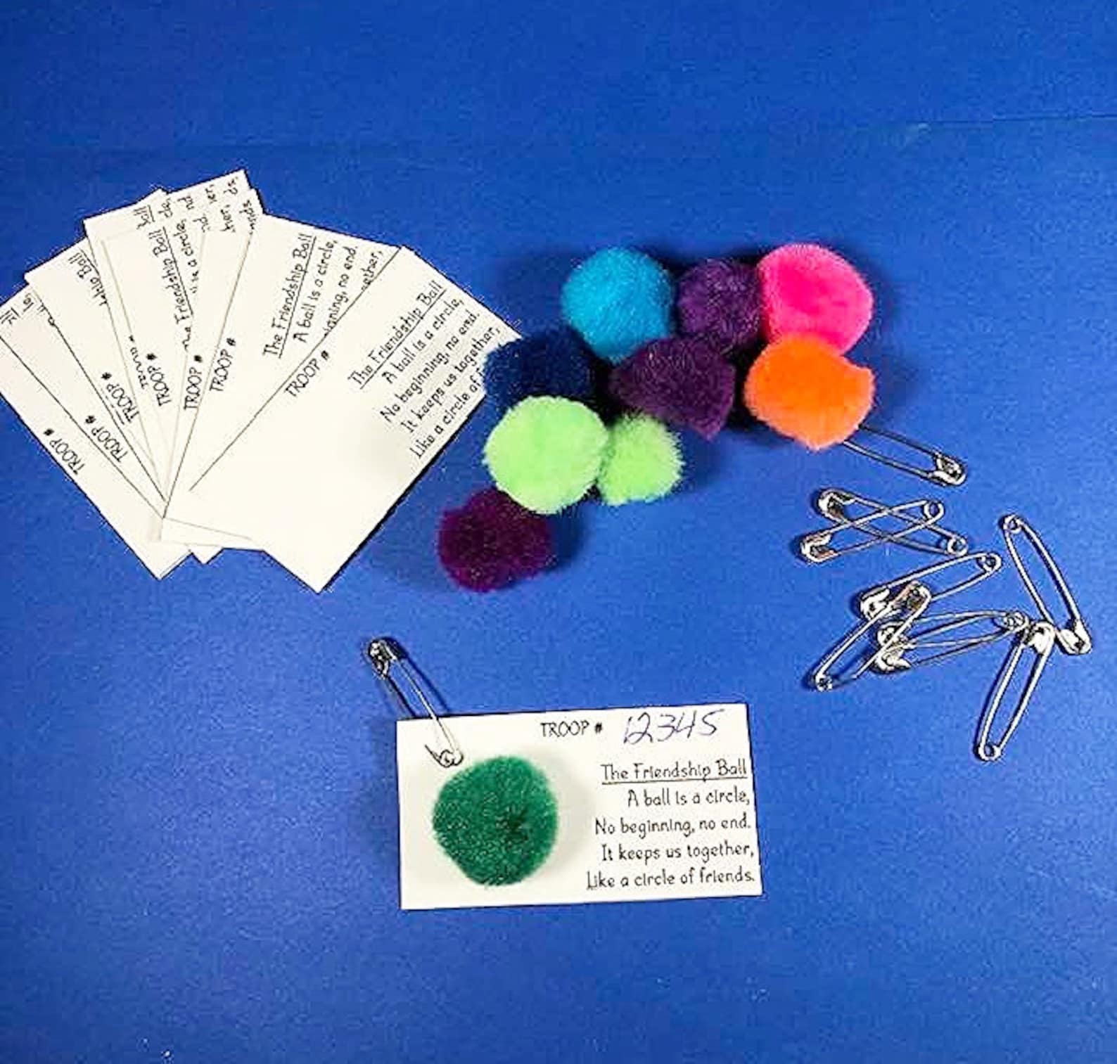 Friendship Ball SWAP Kit Girl Scout SWAPS Craft Kit Girl Etsy