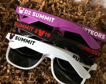 Personalized Cheerleading Sunglasses: D2 Summit, Disney, Mickey, Cheer Expo, Dance