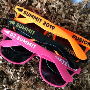 Personalized Cheerleading Sunglasses: D2 Summit, Disney, Mickey, Cheer Expo