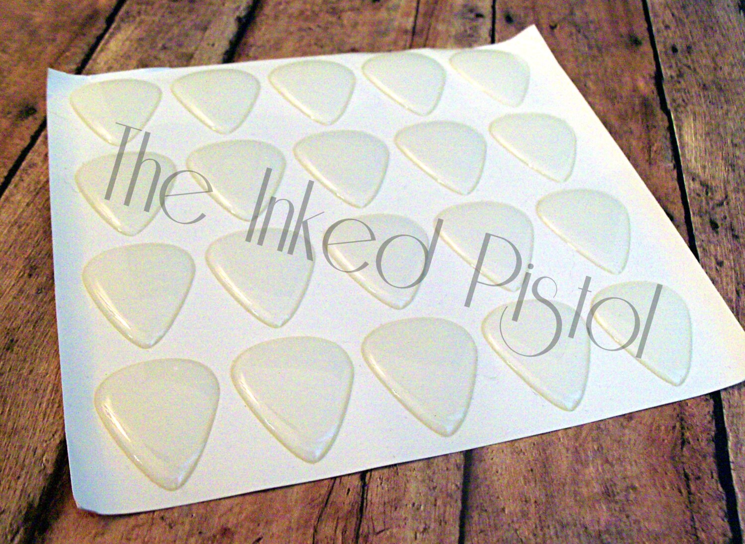 20 piece Custom Guitar Pick Photo Epoxy Stickers BEST DEAL on Etsy