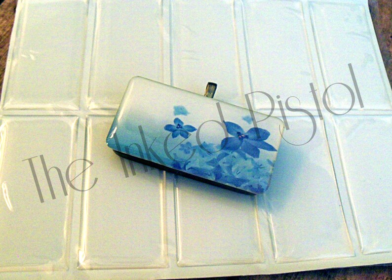 10 Piece Custom Rectangle Domino Photo Epoxy Stickers BEST Etsy