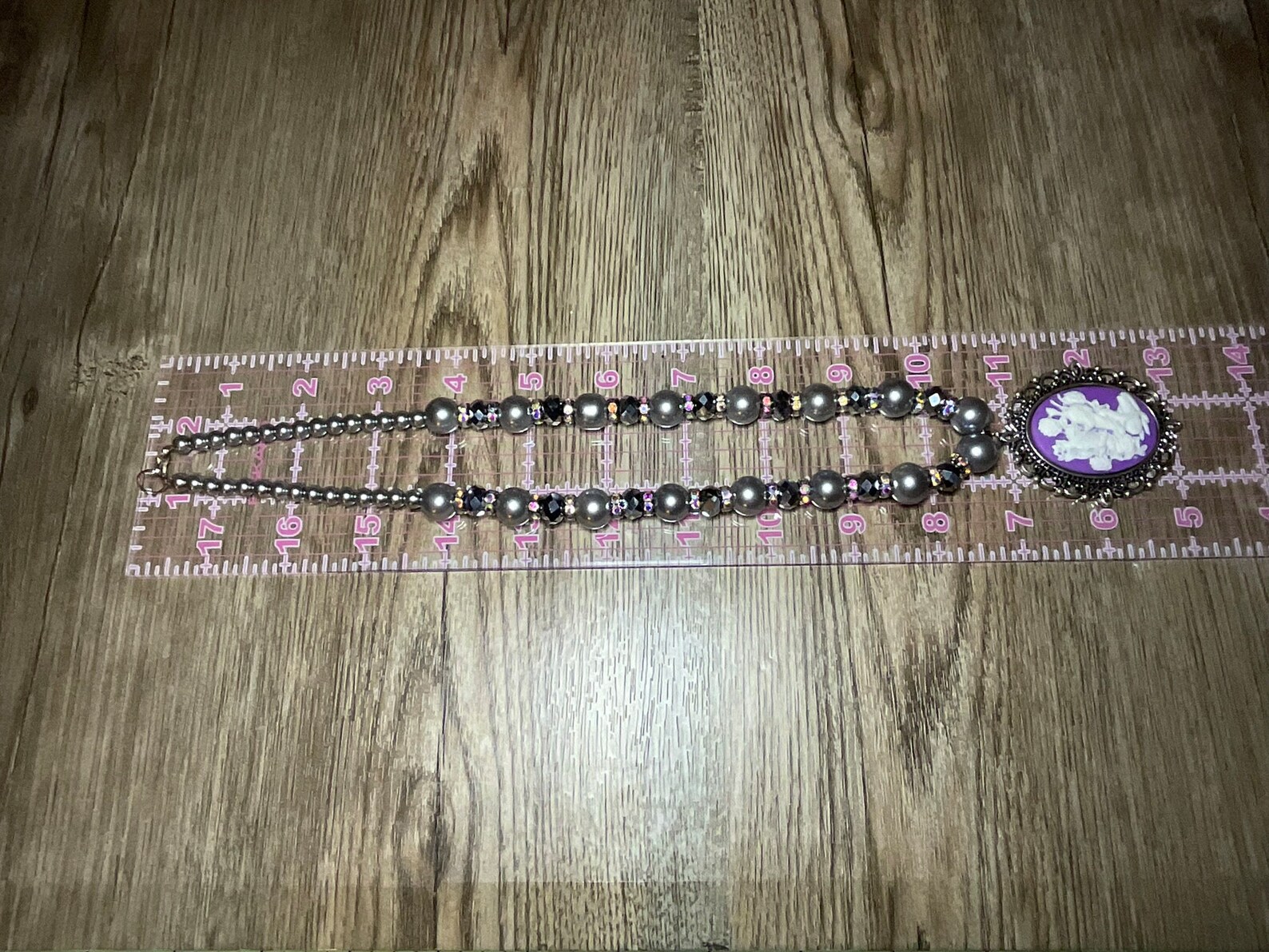 Cameo Fairy Beaded Necklace and Bracelet Etsy