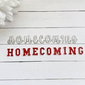 Homecoming Mum Letters, Cutouts for Homecoming Mum, Accessories for Homecoming Mum, Individual Letters for Homecoming, Mum Supplies, Garter