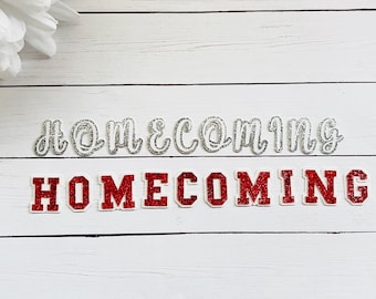 Homecoming Mum Letters, Cutouts for Homecoming Mum, Accessories for Homecoming Mum, Individual Letters for Homecoming, Mum Supplies, Garter