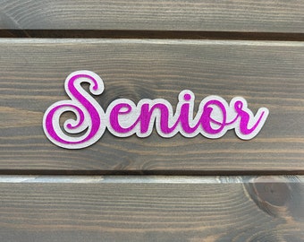 Name for Homecoming Mum, Custom Mum Decoration, Grade Level for Mum, Homecoming Supplies, Name for Mum Cutout, Homecoming Mum Centerpiece