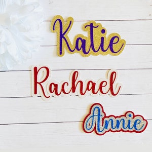 Personalized Name for Homecoming Mum, Homecoming Supplies, Graduation Lei, Name Mum, Homecoming Mum Centerpiece, Name  Centerpiece Garter