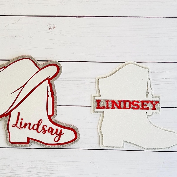 Drill Team Cutout for Homecoming Mum, Drill Team Boot for Mum, Homecoming Mum Trinket, Homecoming Accessories, Mum Supplies, Mum Diecut