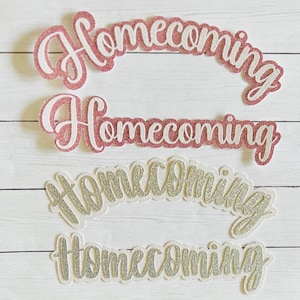 Homecoming Mum Cutout, Homecoming Supplies, Accessories for Homecoming mum, Homecoming Mum Centerpiece, Garter Centerpiece for Homecoming