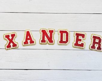 Individual Letter Cutouts for Homecoming Mum, Custom Letters Cutouts for Homecoming, Mum Supplies, Homecoming Ribbon Letters