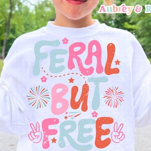 Wilde maar gratis digitale PNG-sublimatie SVG Cricut gesneden bestand Girly Peace Retro Independence 4 juli Memorial Labor Day meisjes peuter kinderen