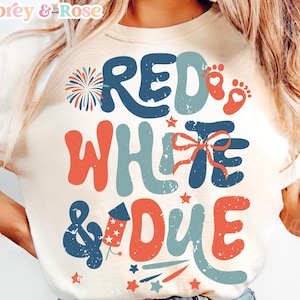 Anúncio de gravidez de 4 de julho, PNG digital, SVG, sublimação, arquivo Cricut, vermelho, branco e maternidade, futura mamãe, dia da independência, moderno, retrô