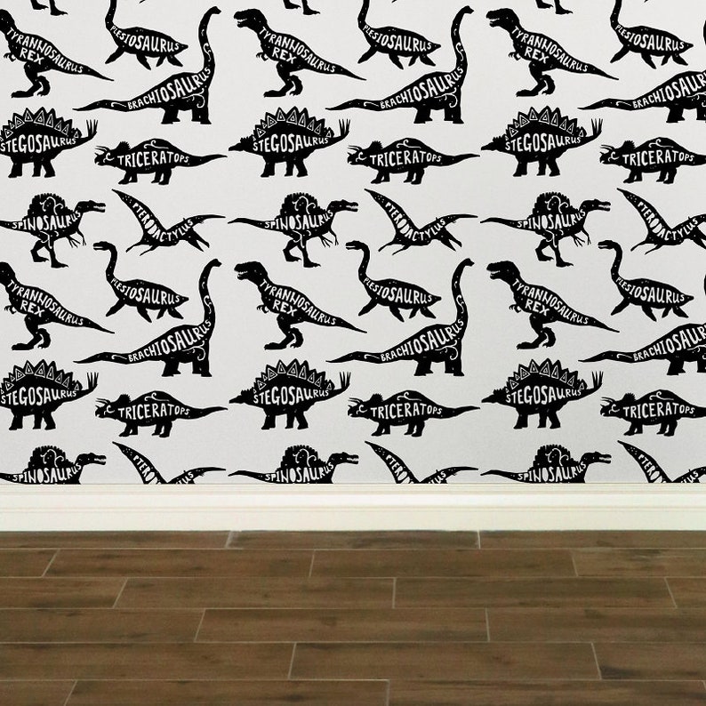 Dinosaur Wallpaper Peel and Stick Wallpaper Self Adhesive - Etsy