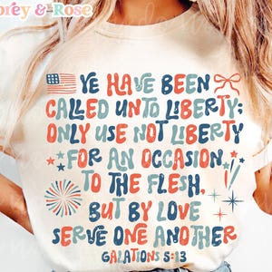 Christian 4th of July PNG SVG Sublimation Cricut Cut File Liberty Biblical Independence Day Patriotic Trendy Retro Groovy Graphic Design DTF