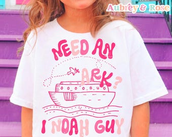 Necesito un arca I Noé Guy SVG, Historia bíblica, PNG cristiano, PNG para niños, PNG religioso, PNG floral, PNG preppy, PNG moderno, Fe, PNG para niños pequeños