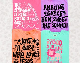 Kids SVG Bundle, Christian Png, Kids Png, Religious Png, Floral Png, Preppy Png, Trendy Png, Faith-Based, Toddler Png, Bible Verse Png