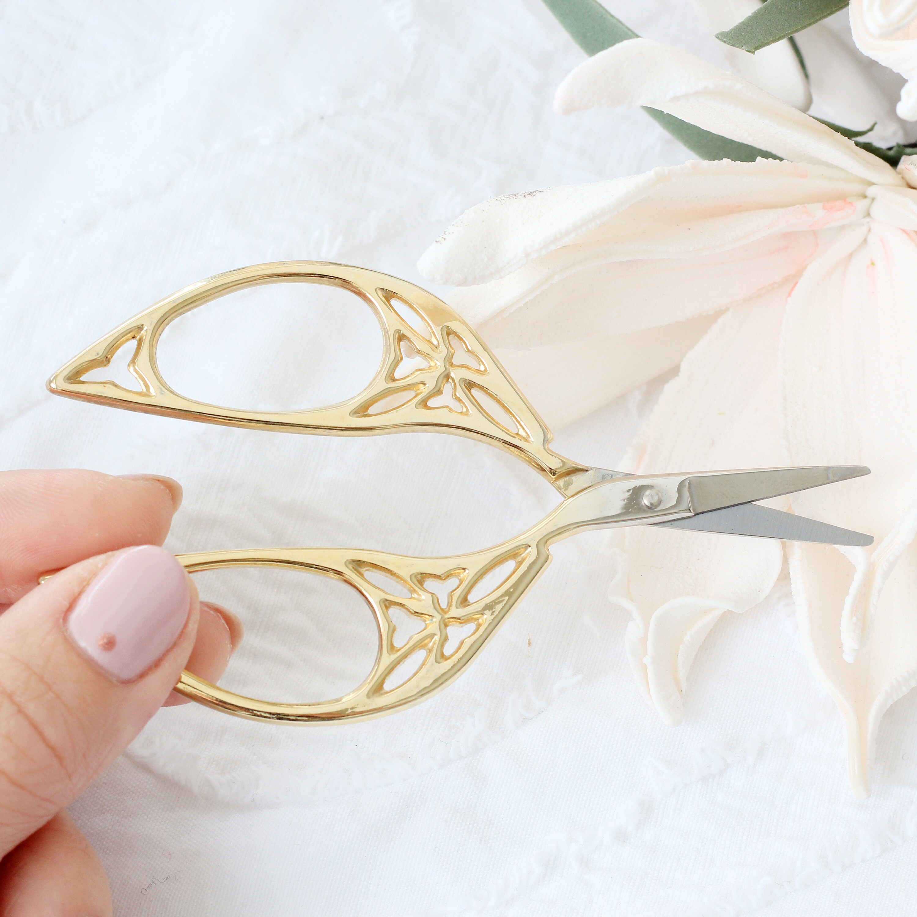 Gold Sewing Scissors. Fancy Embroidery Shears. Tiny/small Etsy Canada
