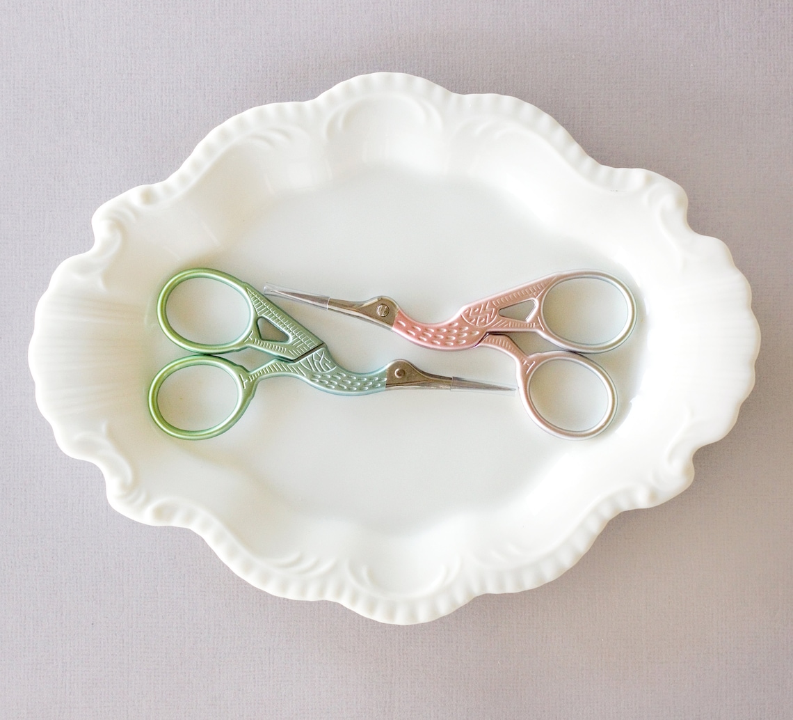 Gold Sewing Scissors. Fancy Embroidery Shears. Tiny/Small Etsy