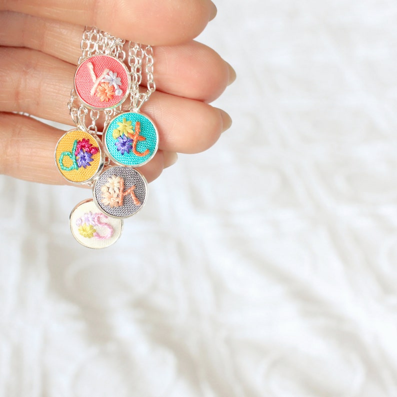 DIY Embroidery Kit Complete Jewelry Kit Colorful Modern Etsy