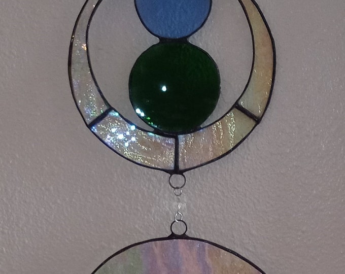 Triple Crescent Moon Chakra Light Catcher